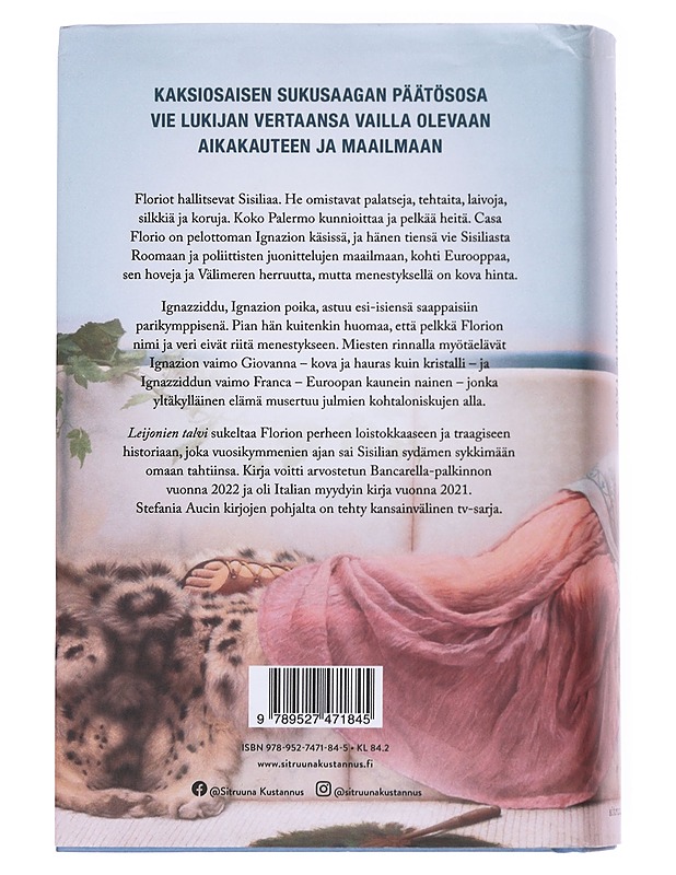 Leijonien talvi / romaani - Stefania Auci - Romaanit ja novellit - 10105623588 - 1