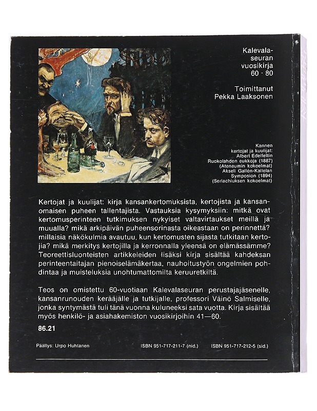 Kertojat ja kuulijat  - Pekka Laaksonen - Romaanit ja novellit - 10105623591 - 1