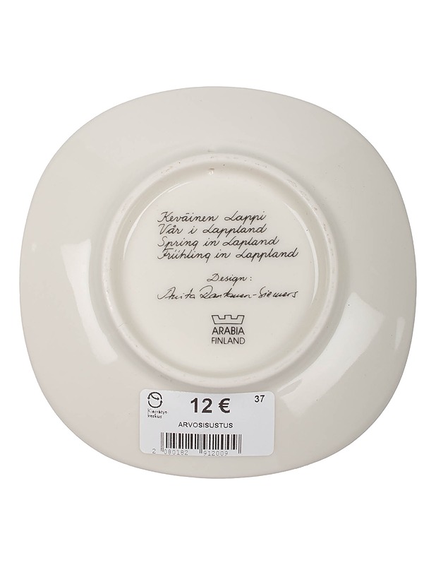 ARABIA Keväinen Lappi seinälautanen - Designsuosikit - 10105623594 - 1