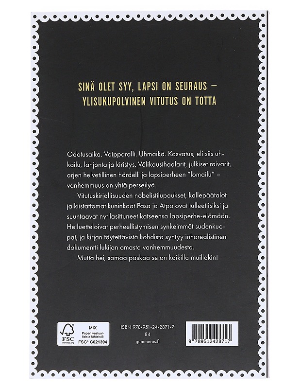 Eniten vituttaa lapset - Pasa - Kirja lahjaksi - 10105623630 - 1