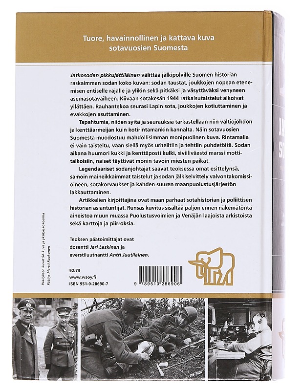 Jatkosodan pikkujättiläinen - Jari Leskinen - Historiakirjat - 10105623690 - 1