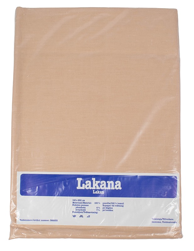 CENTROTEX Lakana, 140x250 cm - Liinavaatteet - 10105623696 - 0