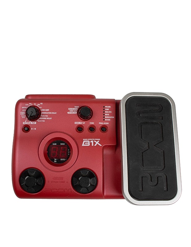 ZOOM B1X Bassoefektipedaali - Muu elektroniikka - 10105623763 - 2