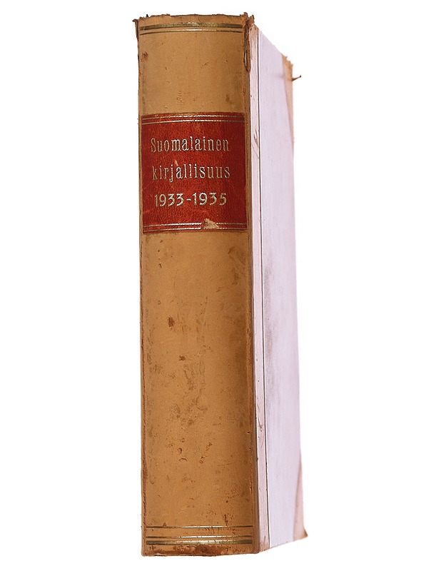 Suomalainen kirjallisuus 1933-1935 - Simo Pakarinen  - Tietokirjat - 10105623769 - 1