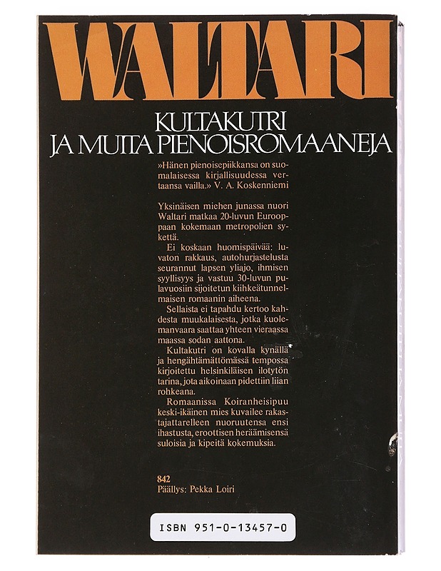 5 Waltaria - Mika Waltari - Romaanit ja novellit - 10105623774 - 1