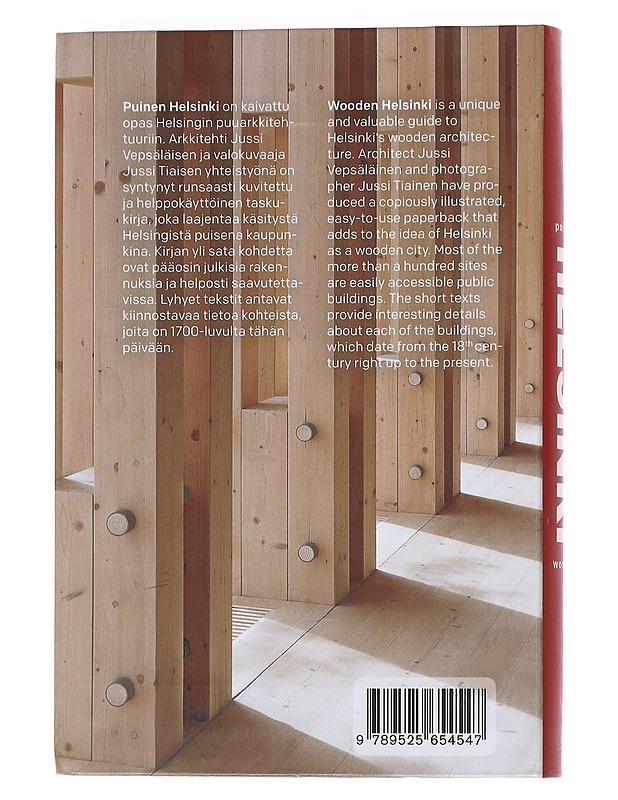 Puinen Helsinki : arkkitehtuuriopas = Wooden Helsinki : guide to architecture - Vepsäläinen, Jussi - Kirja lahjaksi - 10105623783 - 1
