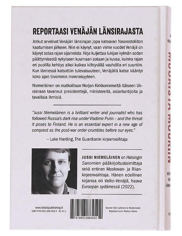 Muurista muuriin / reportaasi Venäjän länsirajasta - Jussi Niemeläinen - Tietokirjat - 10105623804 - 1
