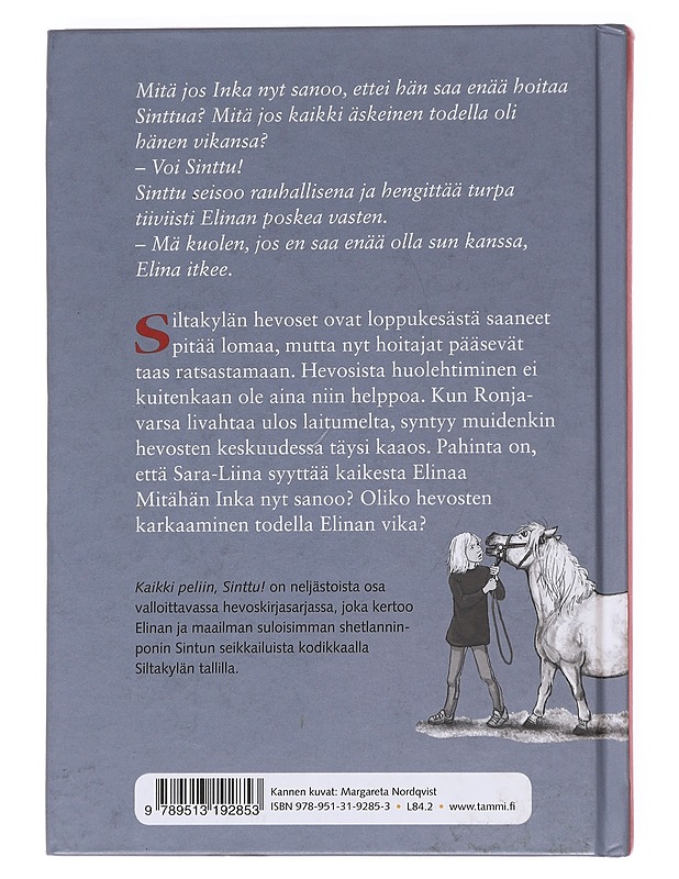 Kaikki peliin, Sinttu! - Hallberg, Lin - Lastenkirjat - 10105623806 - 1