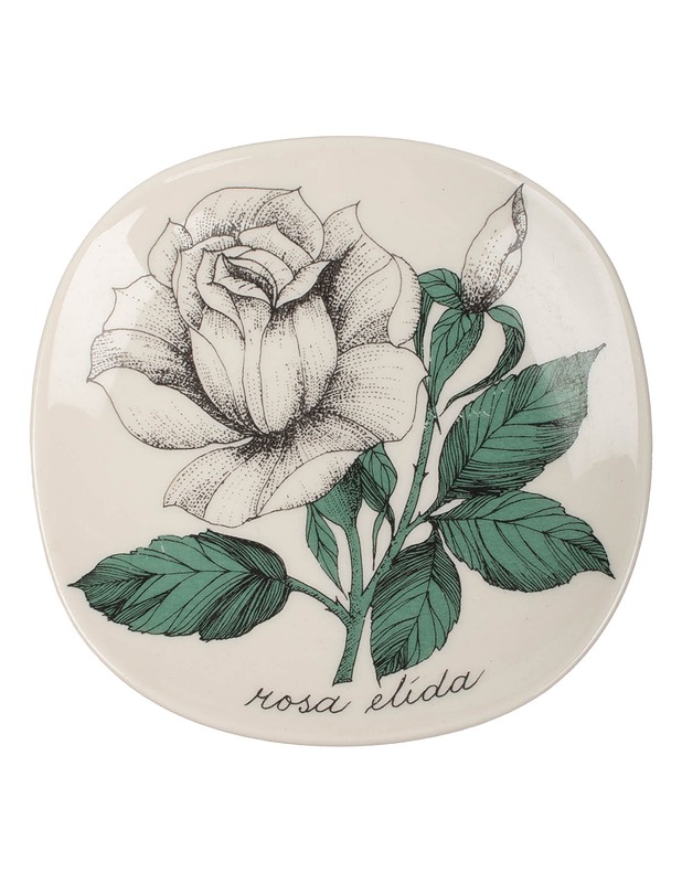 ARABIA Botanica: Rosa Elida-seinälautanen - Sisustus - 10105623807 - 0