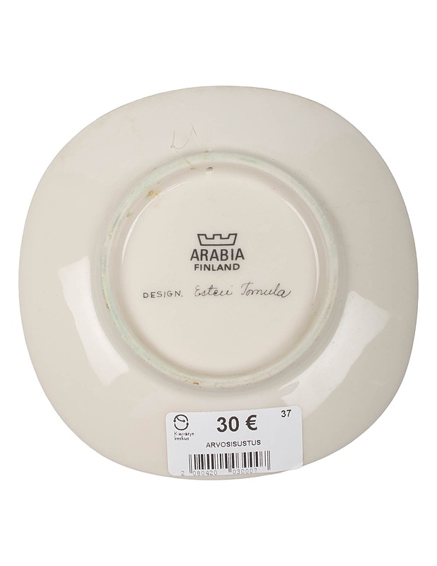 ARABIA Botanica: Rosa Elida-seinälautanen - Sisustus - 10105623807 - 1