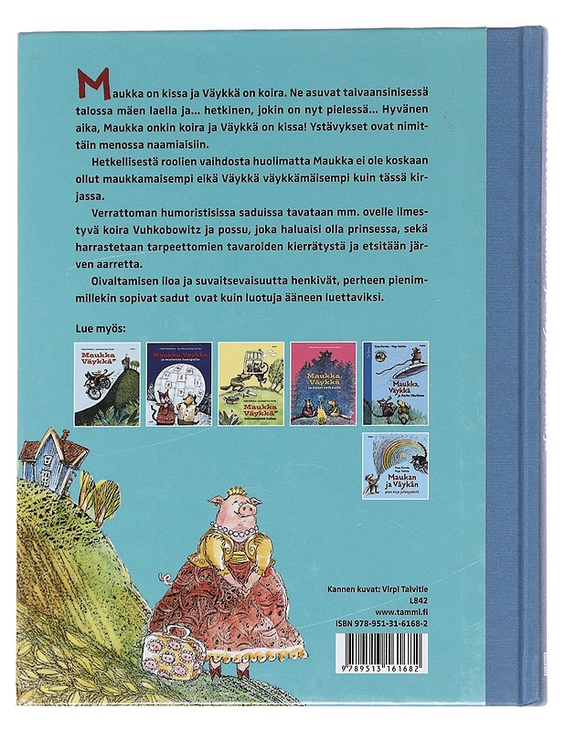 Maukan ja Väykän satukirja - Parvela, Timo - Lastenkirjat - 10105623811 - 1