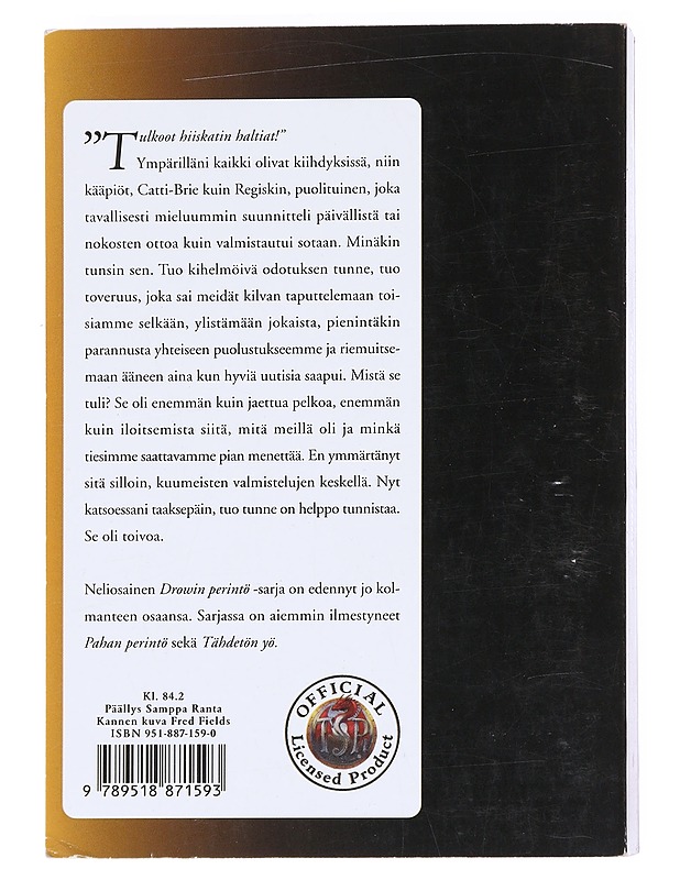 Pimeän piirittämät - Salvatore, R. A. - Fantasia- ja scifi - 10105623882 - 1