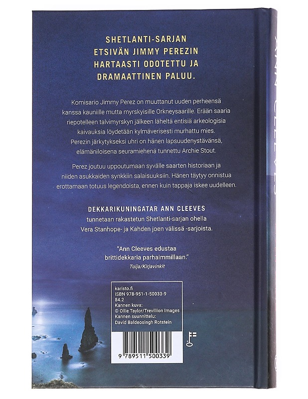 Kiven varjo - Cleeves, Ann - Romaanit ja novellit - 10105623883 - 1