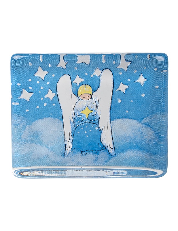 IITTALA Ajatuksissa enkelin -lasikortti - Sisustus - 10105623891 - 0