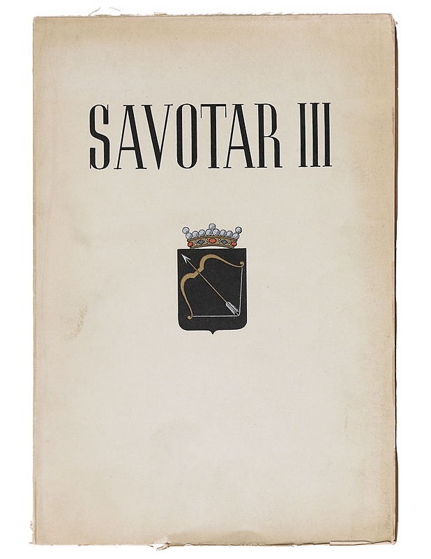 Savotar III - Tietokirjat - 10105623900 - 0