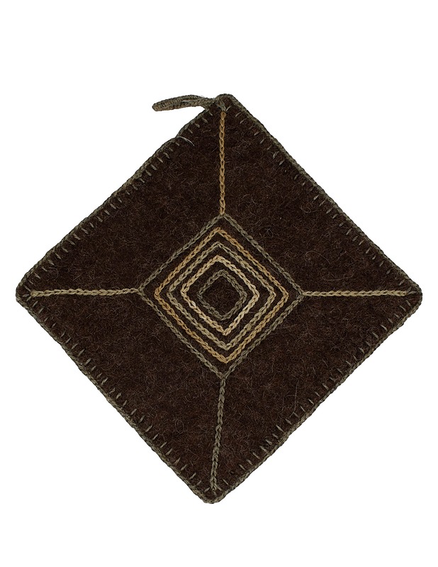 Ruskeat Patalappu, 21x21 cm - Muut kodintekstiilit - 10105623907 - 0
