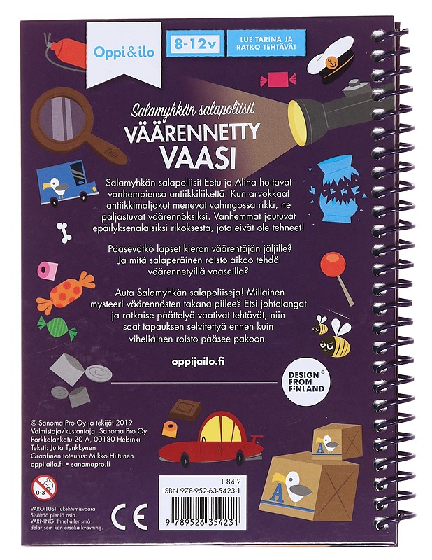 Väärennetty vaasi - Jutta Tynkkynen - Lastenkirjat - 10105623911 - 1