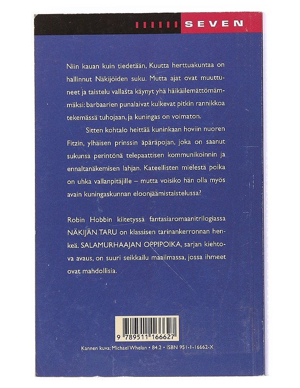 Salamurhaajan oppipoika - Hobb, Robin - Fantasia- ja scifi - 10105623912 - 1