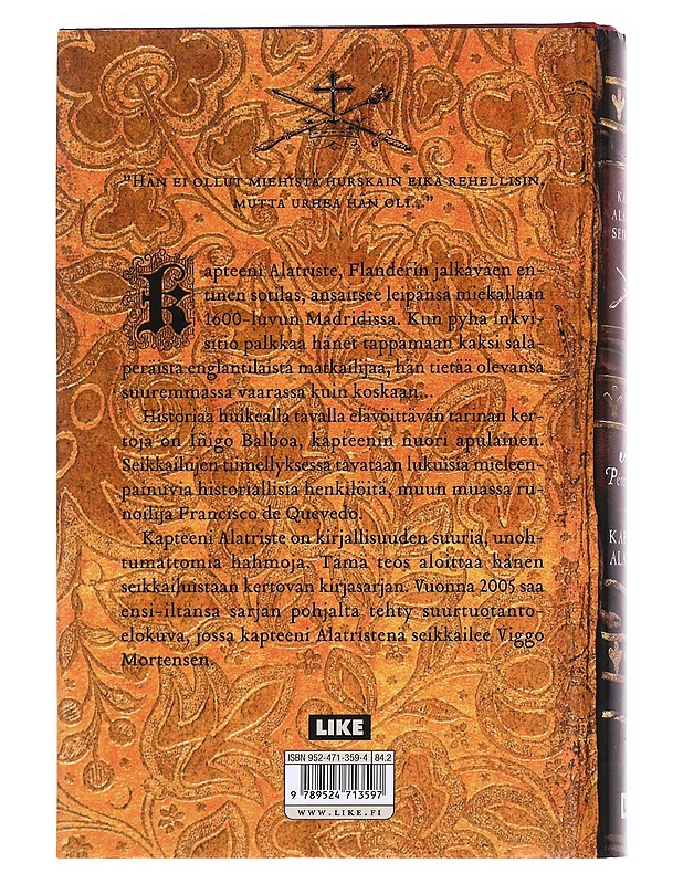 Kapteeni Alatriste - Pérez-Reverte, Arturo - Romaanit ja novellit - 10105623927 - 1