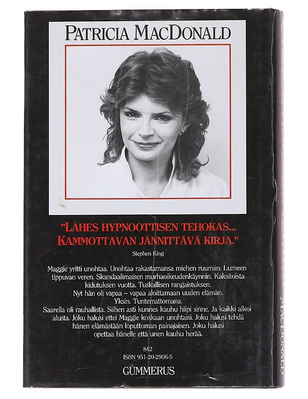 Unessa nukkuu kauhu - MacDonald, Patricia - Romaanit ja novellit - 10105623949 - 1