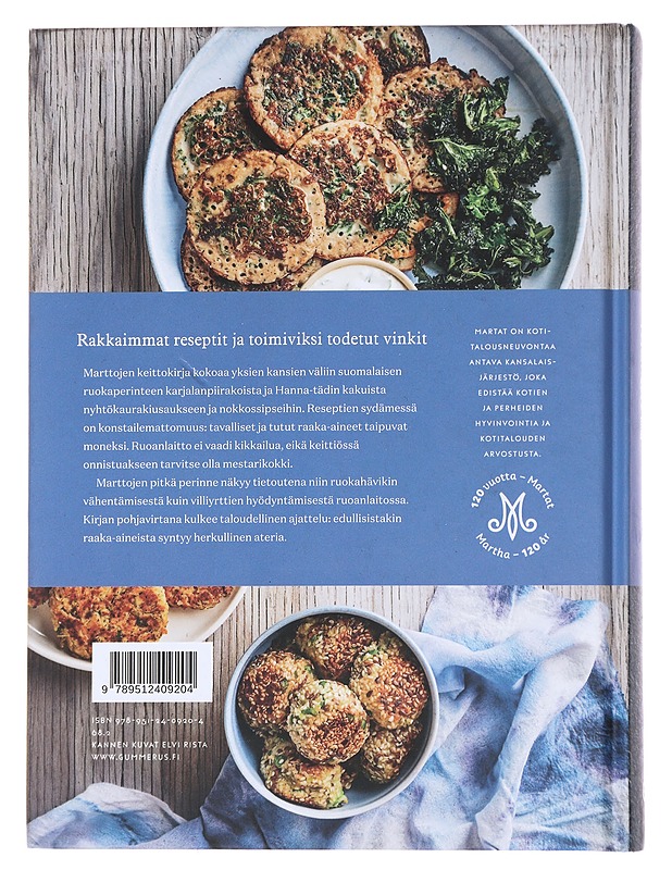 Martat - keittokirja  - Rista, Elvi - Ruokakirjat - 10105623957 - 1