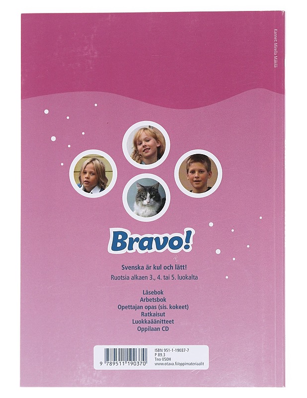 Bravo!. 1, Läsebok - Ihalainen, Karin - Tietokirjat ja oppaat - 10105623956 - 1