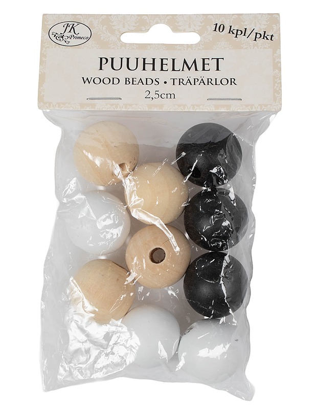 JK PRIMECO puuhelmet, 1 pussi - Askartelu - 10105624000 - 0