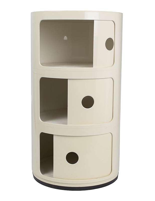 KARTELL Componibili 3-osainen säilytyskaluste - Säilytysastiat - 10105624024 - 2