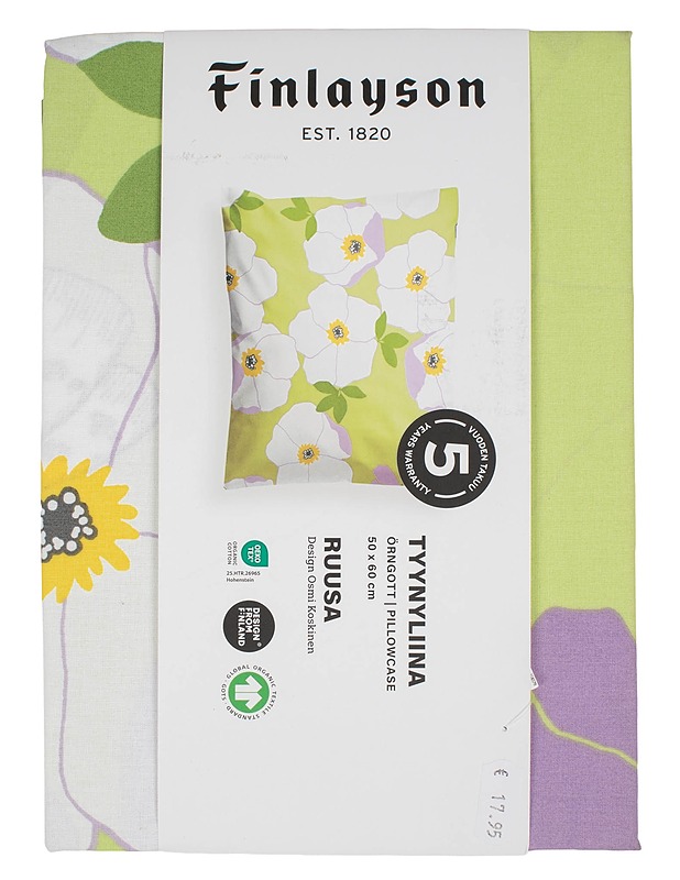 FINLAYSON tyynyliina, 50x60 cm - Designsuosikit - 10105624028 - 0