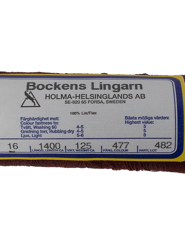 BOCKENS LINGARN pellavalanka, 125 g - Käsityö - 10105624033 - 1