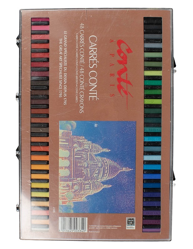 CONTÉ A PARIS Carrés -piirustusliitu- ja pastellisetti - Askartelu - 10105624046 - 0