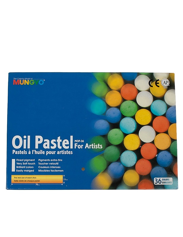 MUNGVO Oil Pastel for Artists -öljypastelliliituvärisarja, 36 kpl - Askartelu - 10105624077 - 1
