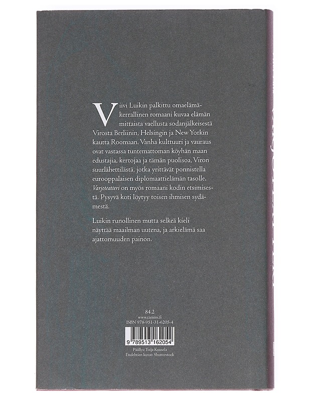 Varjoteatteri / romaani - Luik, Viivi - Elämäkerrat ja muistelmat - 10105624101 - 1