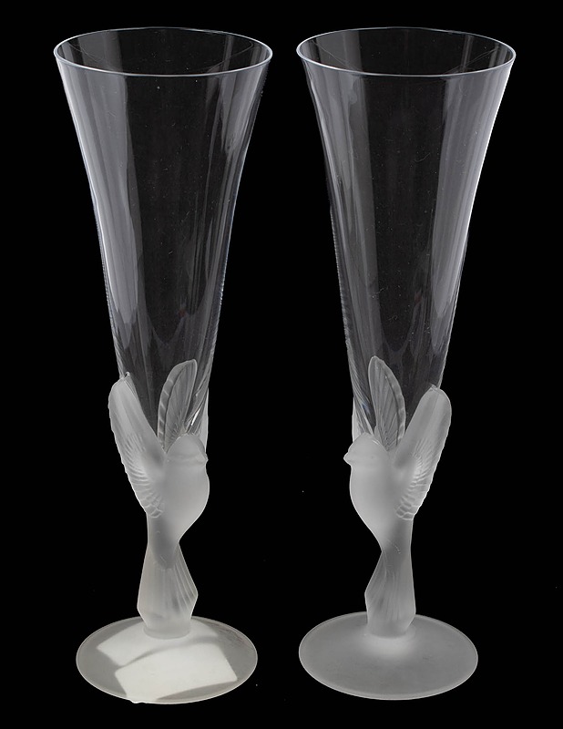 SASAKI CRYSTAL Wings Flute -samppanjalasit, 2 kpl/pkt - Muut astiat - 10105624103 - 1