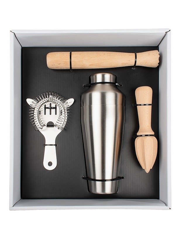 CLAS OHLSON cocktailshakersetti, 4 osaa - Muut astiat - 10105624105 - 1