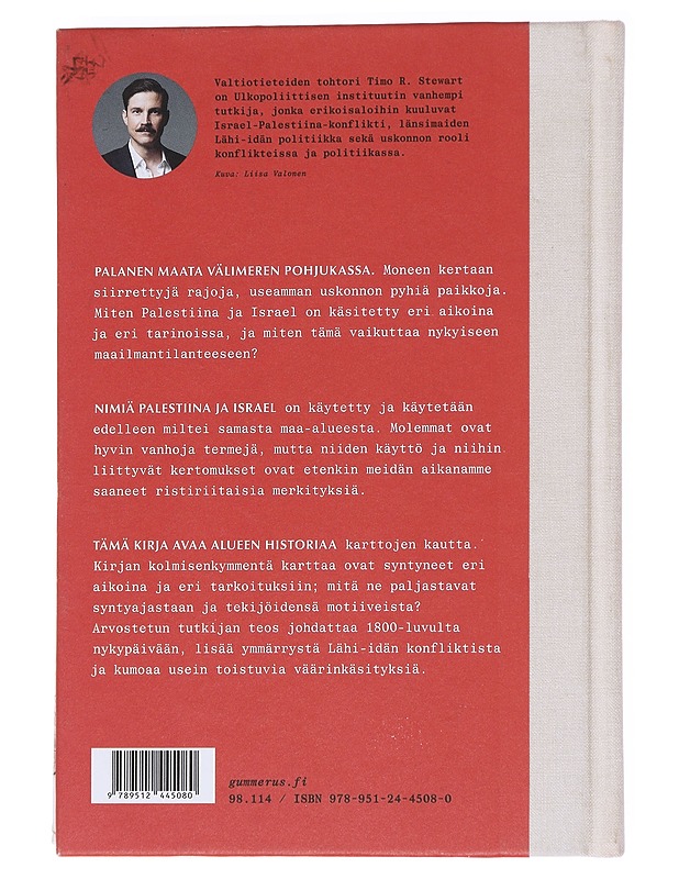 Palestiina ja Israel - Stewart, Timo R. - Historiakirjat - 10105624110 - 1