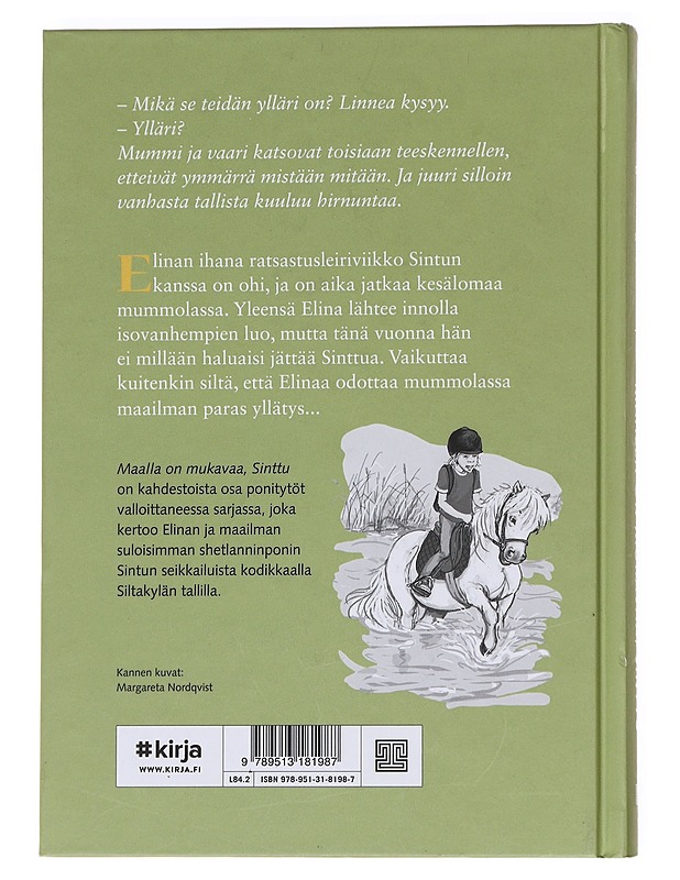 Maalla on mukavaa, Sinttu - Hallberg, Lin - Lastenkirjat - 10105624134 - 1