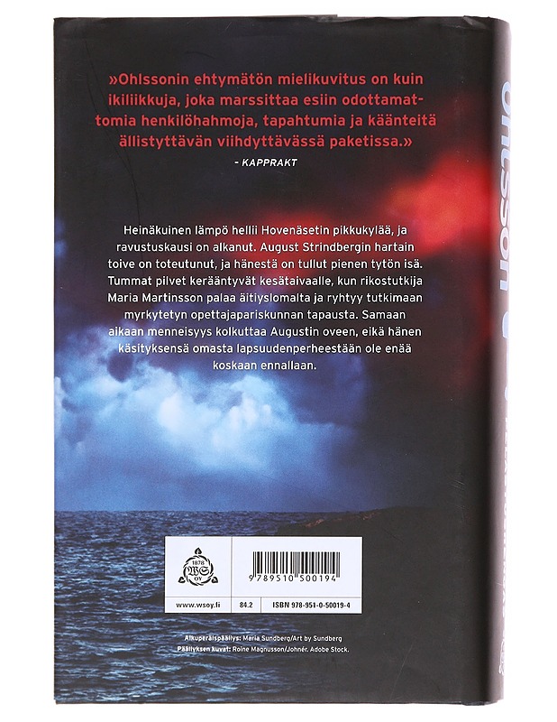 Pelastusrengas - Ohlsson, Kristina - Romaanit ja novellit - 10105624131 - 1
