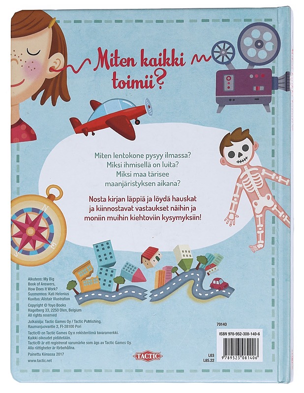 Miten kaikki toimii? - Helenius, Kati - Lastenkirjat - 10105624182 - 1