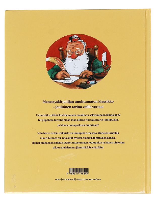 Mauri Kunnas : Joulupukki / kirja Joulupukin ja tonttujen puuhista Korvatunturilla - Kunnas, Mauri - Lastenkirjat - 10105624192 - 1