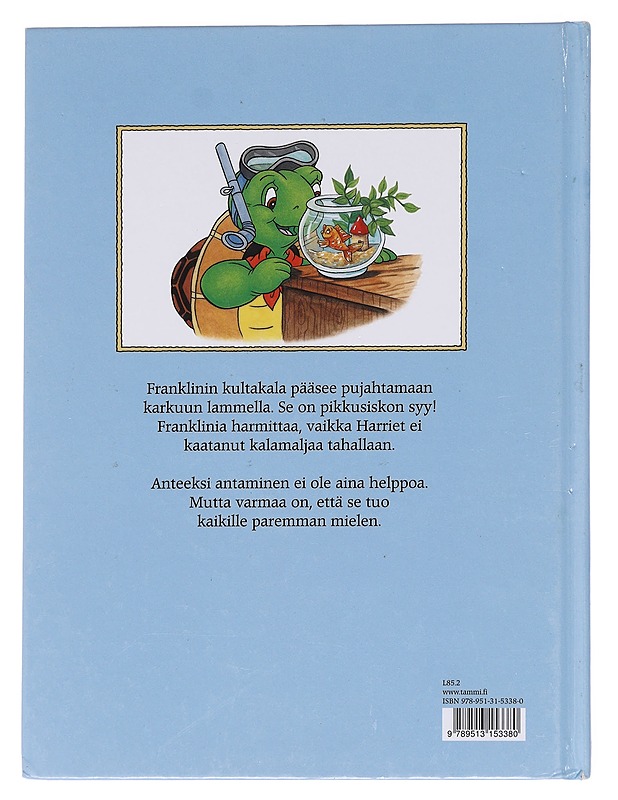 Franklin antaa anteeksi - Jennings, Sharon - Lastenkirjat - 10105624207 - 1