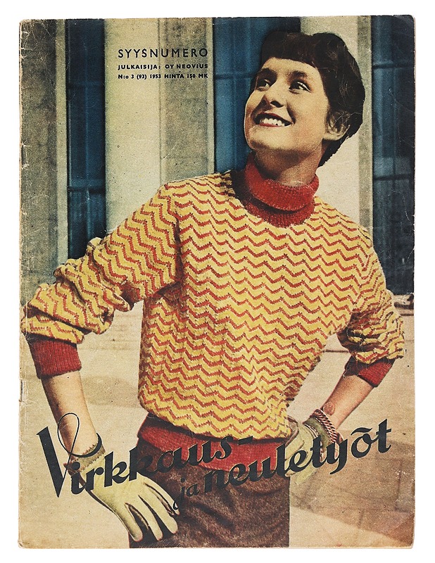 Virkkaus- ja neuletyöt N:o 3/1953 - Lehdet - 10105624211 - 0