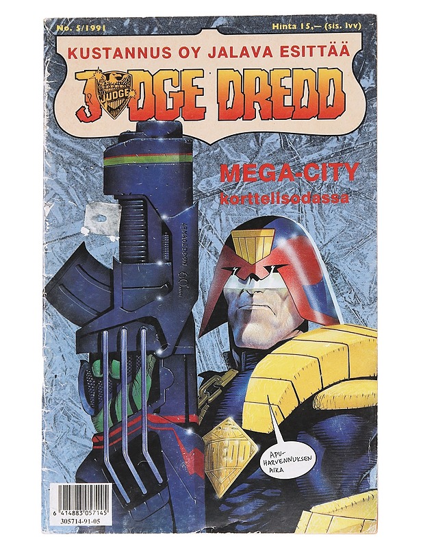 Judge Dredd 5/1991 - John Wagner, Alan Grant - Lehdet - 10105624249 - 0