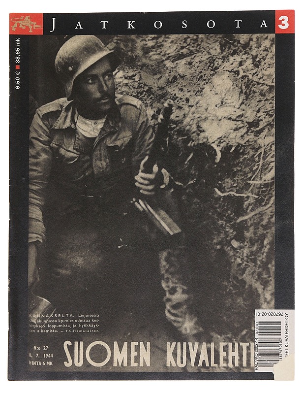 Suomen Kuvalehti 27/1944  - Suomen Kuvalehti - Lehdet - 10105624262 - 0