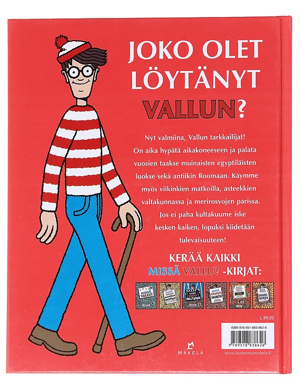 Missä Vallu? Aikamatka - Handford, Martin - Lastenkirjat - 10105624283 - 1
