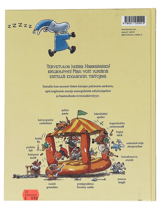 Hullunkurinen kuvasanakirja / suomi-englanti - Mauri Kunnas - Lastenkirjat - 10105624320 - 1