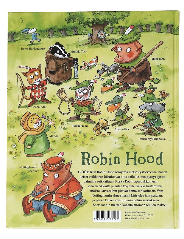 Robin Hood - Kunnas, Mauri - Lastenkirjat - 10105624337 - 1