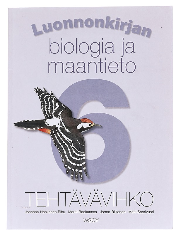 Luonnonkirjan biologia ja maantieto : 6 : tehtävävihko - Honkanen-Rihu, Johanna - Tietokirjat ja oppaat - 10105624352 - 0