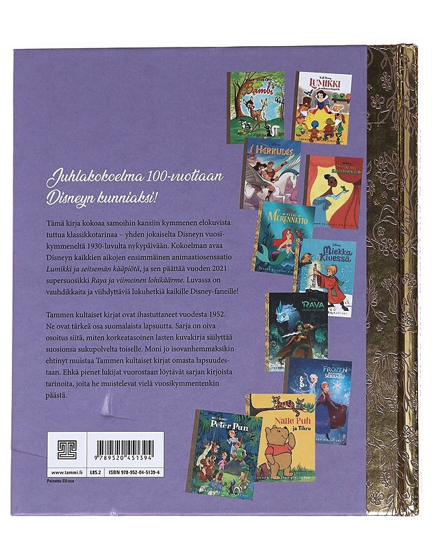 Disneyn kultainen juhlakirja - Kumpulainen, Sari - Lastenkirjat - 10105624375 - 1