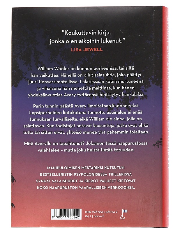 Valheiden verkko - Lapena, Shari - Romaanit ja novellit - 10105624377 - 1